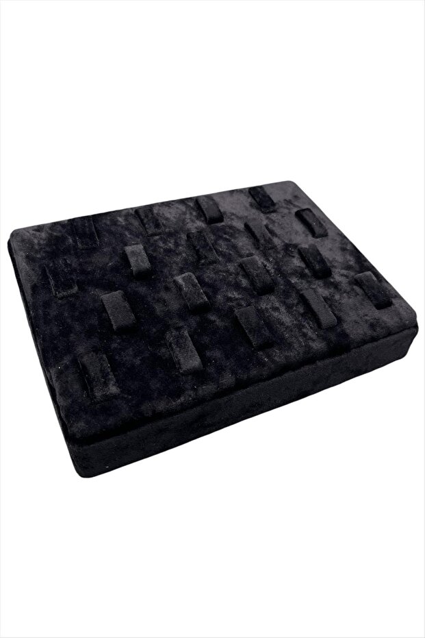 Anfora Fabric Ring Stand with 18 Prongs