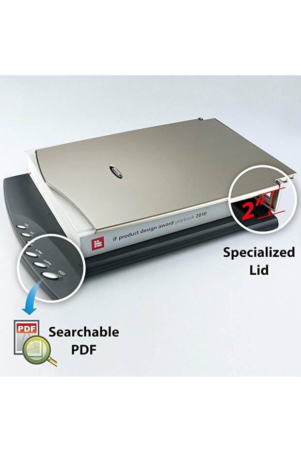 ماسح ضوئي مسطح OpticSlim 2610 A4 - 2