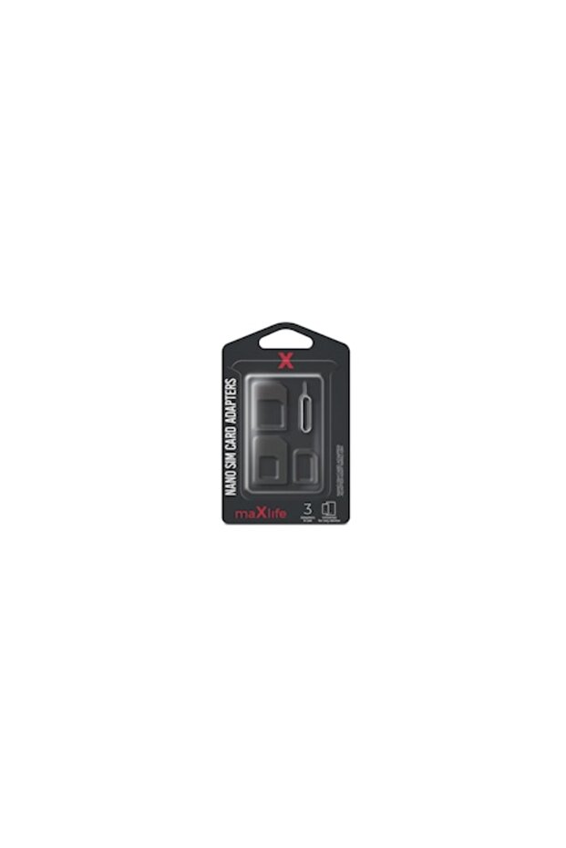 3 in 1 Nano SIM adapter for Micro SIM or standard SIM, key included - 1