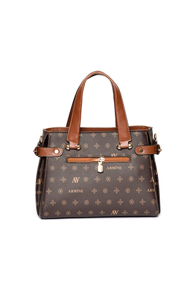 Printed Hanging Bag - 172 Brown
