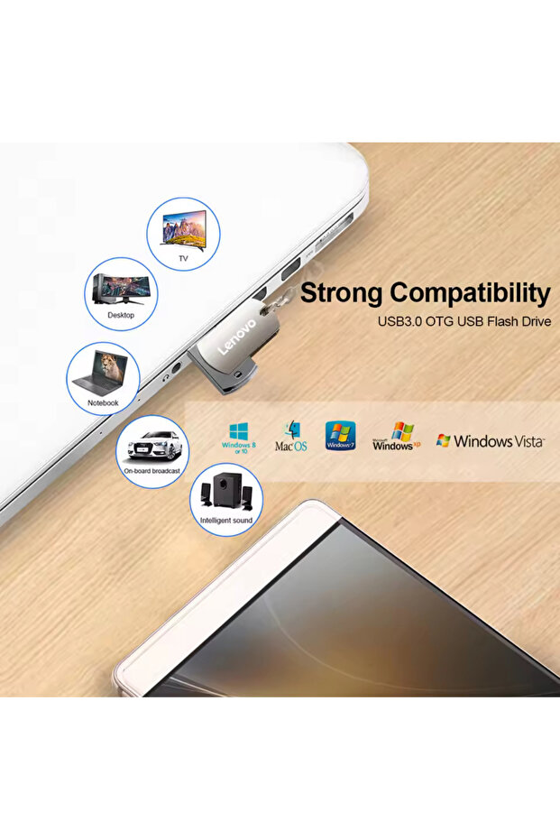 Flash Drive 4TB USB 3.2 – High-Speed Transfer, Metal U-Disk Pen Drive, SSD-Style Memory PenDrive - 5