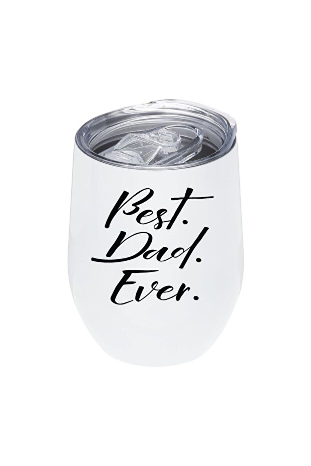 Best Dad Ever Printed Tumbler With Lid