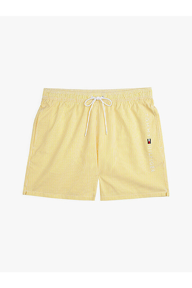 erkek medium drawstring deniz şortu - 5