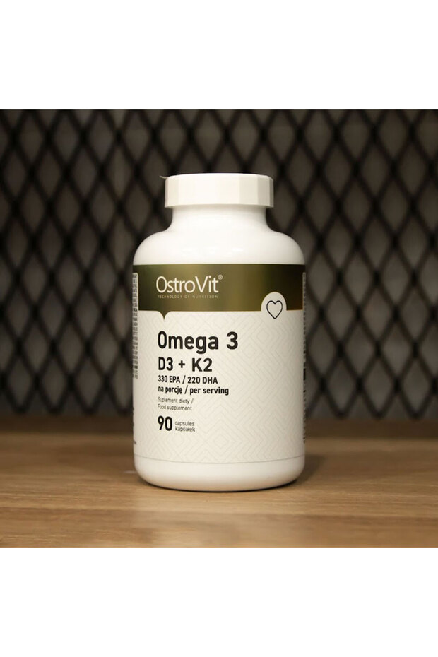 Omega 3 D3+K2 90 capsules - 1