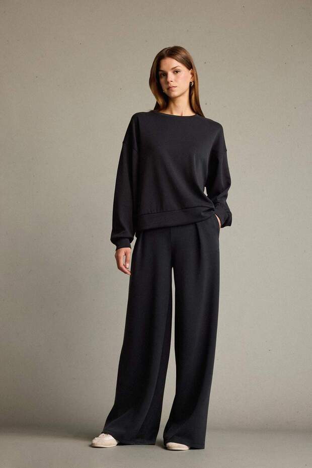 Regular Fit Normal Bel Düz Paça Modal Pantolon G2911AX25AU - 2
