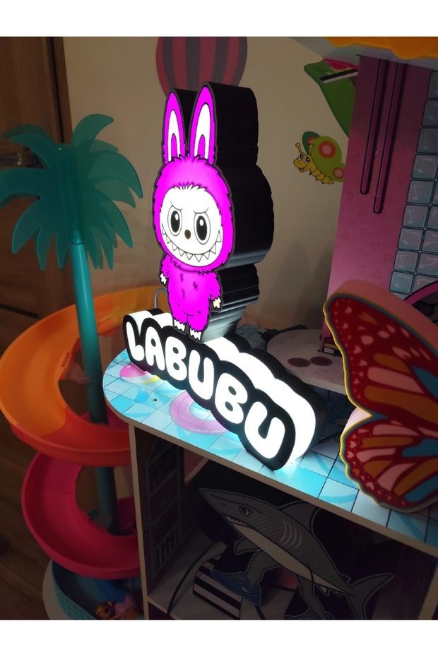 LABUBU LED IŞIKLI LAMBA - 4