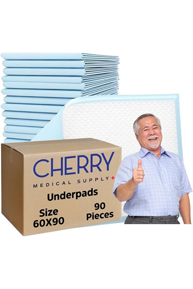 90-Pieces Packed in 9 Pouches 60 cm x 90 cm XL Disposable Underpads