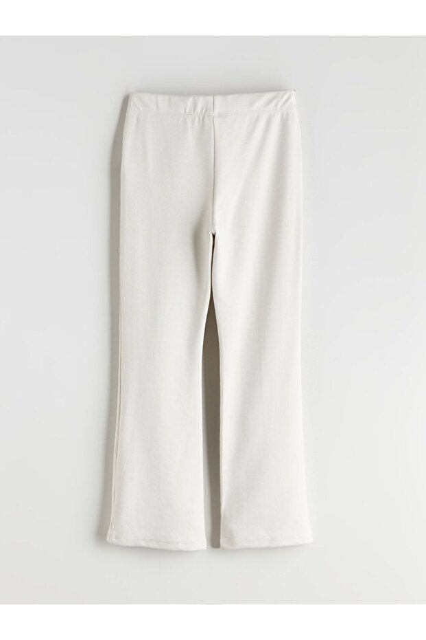 LCW Kids Beli Lastikli İspanyol Paça Kız Çocuk Tayt - 2