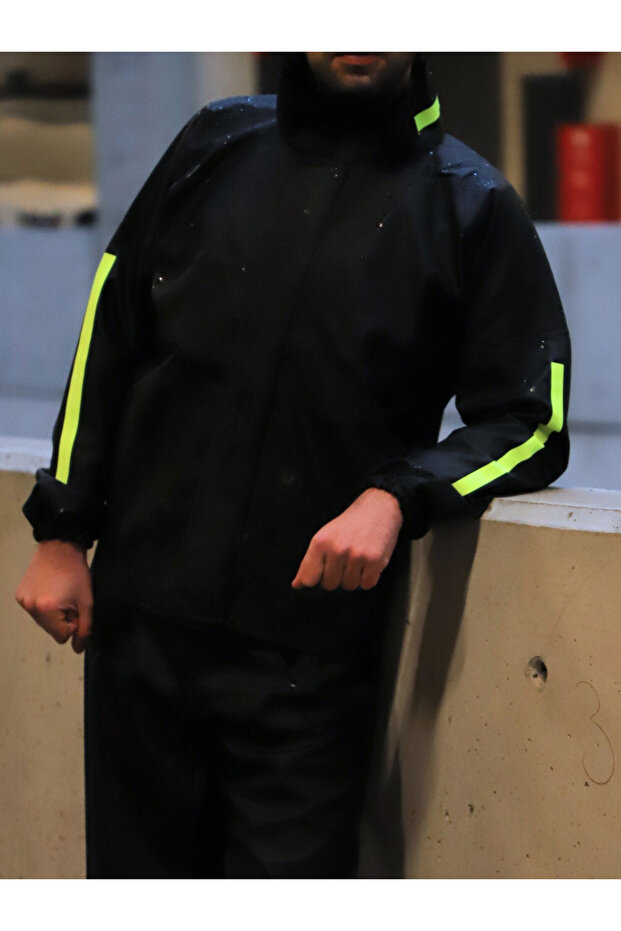 معطف واق من المطر PVC - 3