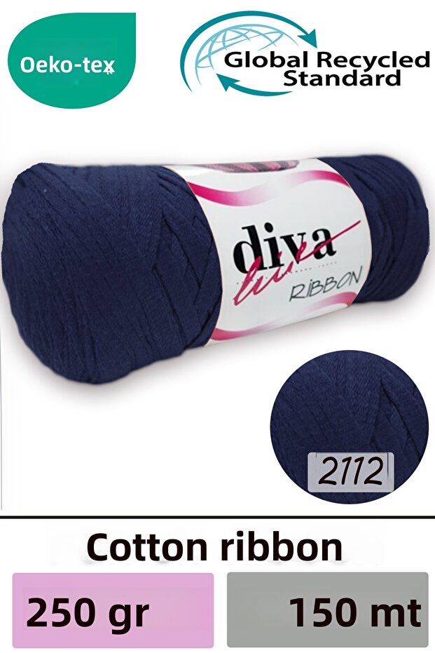 Diva Ribbon 2112 Navy Blue