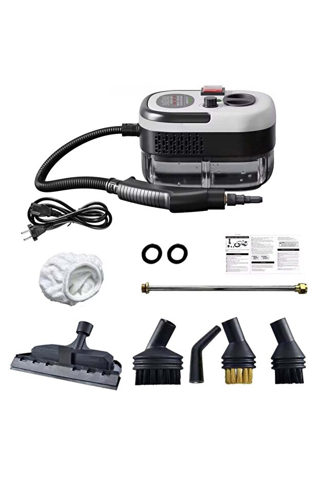 2500W High Pressure Portable Steam Cleaner – Handheld Steamer for Home, Kitchen, Car, Upholstery &