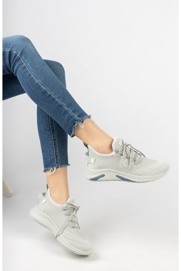 Ice Unisex Knitwear Sneaker Comfortable Breathable Odorless Sports Shoes 4555