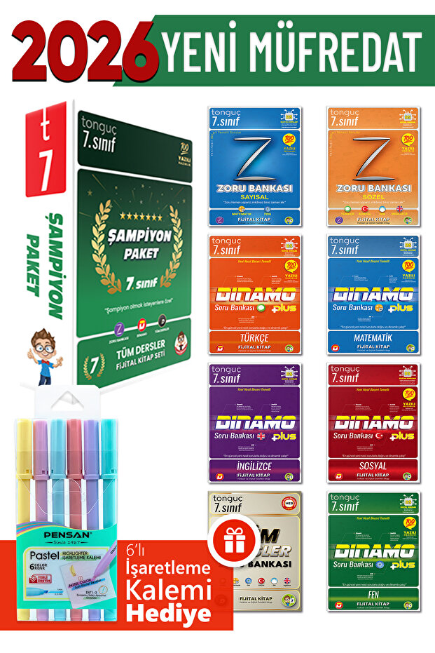 7. Sınıf Şampiyon Paket +Hediyeli - 1