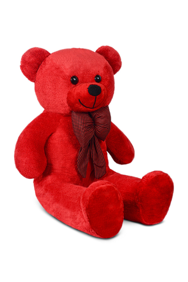 90 Cm Papyonlu Peluş Ayıcık - 4