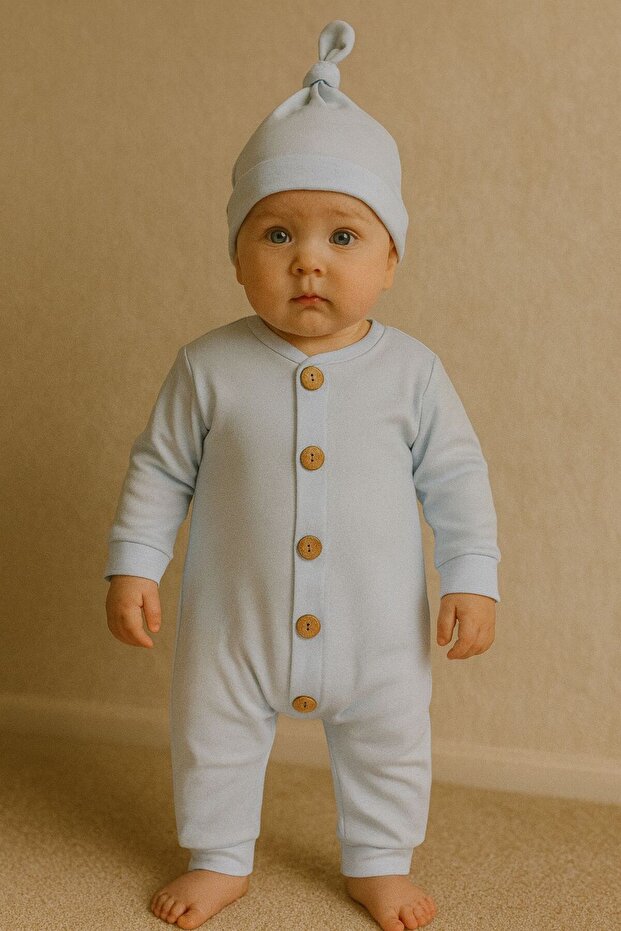 DÜĞMELİ BEBEK TULUM - 1