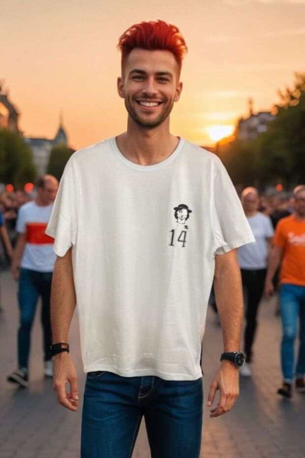 Regular Johan T-Shirt - White - 2