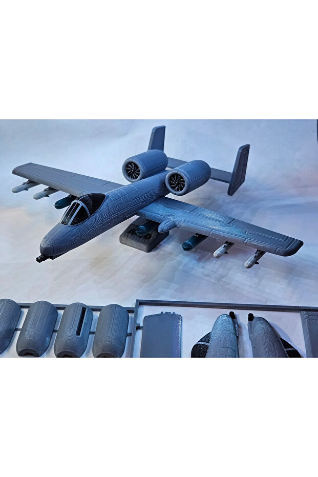 A10 Uçak Model Kiti - 3