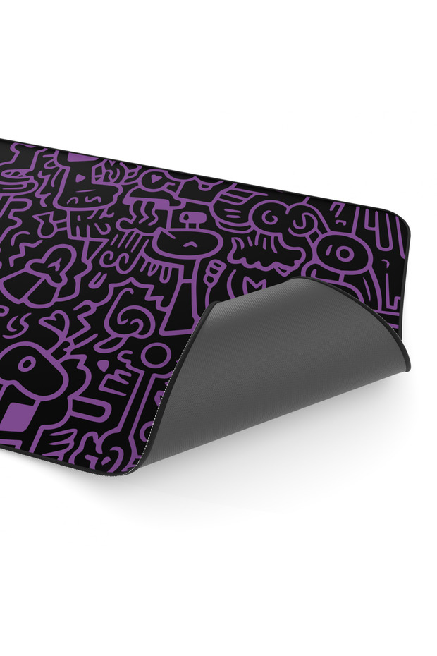 Hawk Doodle 90x40 Mouse Pad - 6