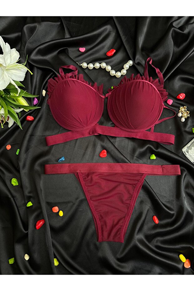 مجموعة حمالة الصدر موديل أويستر - 1