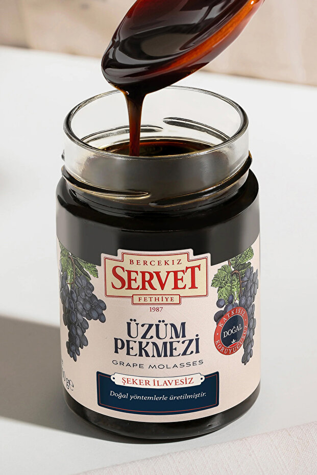 Servet Katkısız Doğal Üzüm Pekmezi 400 gr