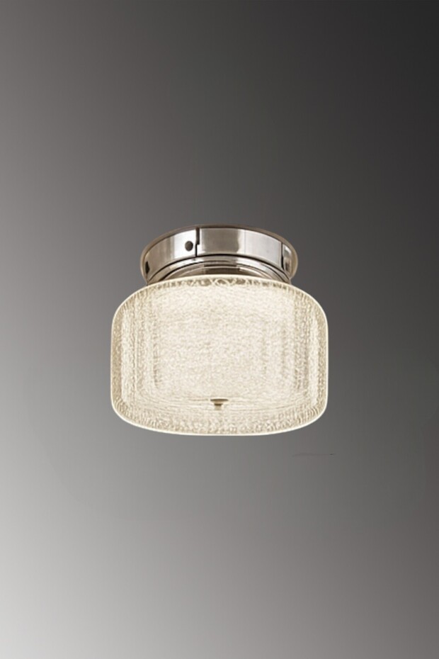 Mercan Tekli Şeker Camlı LED Avize – 3 Renk Işık Modlu (Beyaz / Sarı / Gün Işığı) - 5