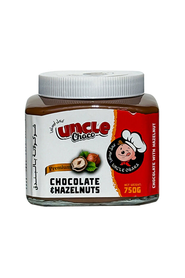 Uncle Choco Premium Chocolate Hazelnut Spread 750g