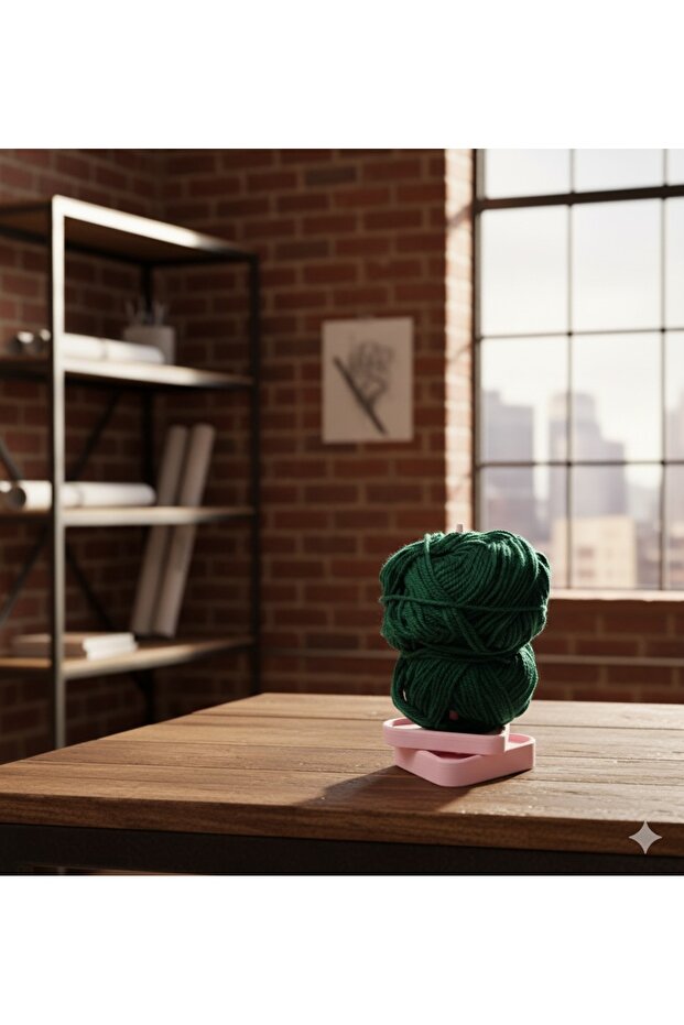 Heart Spinning Machine |   Practical and Stylish Wool Holder |   Perfect Helper for Hand Knitting - 4