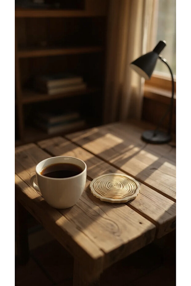 Timber Rings 4-Piece Coasters - 5