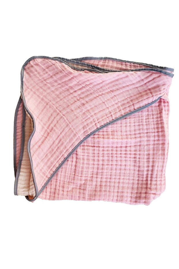 75x75 cm 4 Layers Muslin Fabric, Baby Head Swaddle Bath Drying Towel