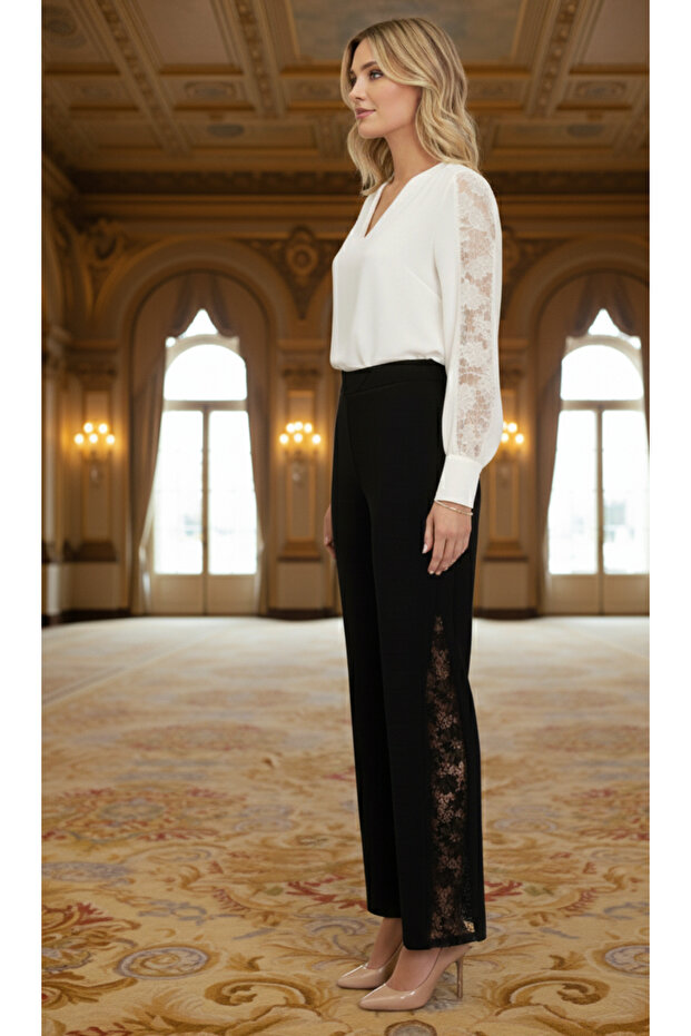 BORU PAÇA DANTELLİ TAYT - 4