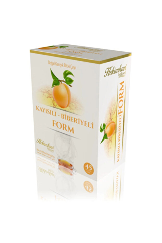 Mixed 45-Piece Filtered Bags with Apricot Rosemary Tea Shake Herbal Tea, Brewing Herbal Tea
