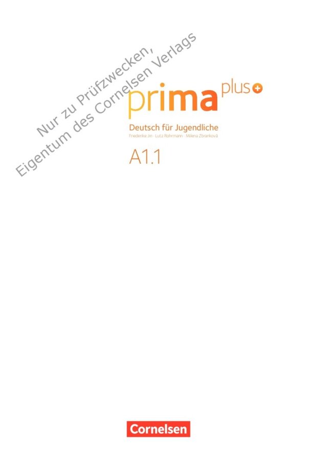 Prıma Plus A1 1 Schülerbuch - 3