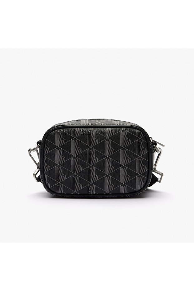 The Blend Erkek Monogram Siyah Postacı Çantası - 5