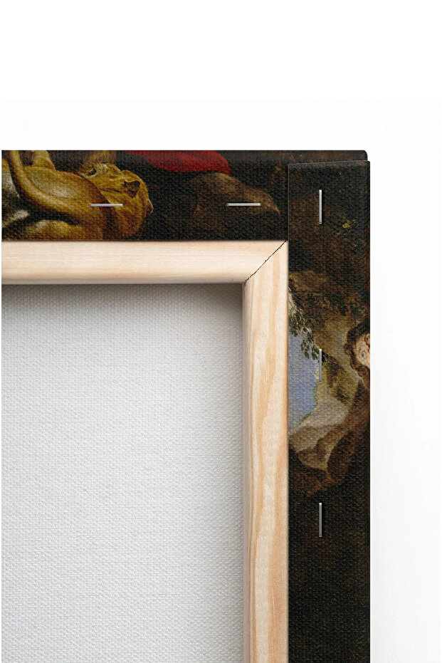 Rengârenk Çiçekler Kanvas Tablo 30x60 Cm - 4