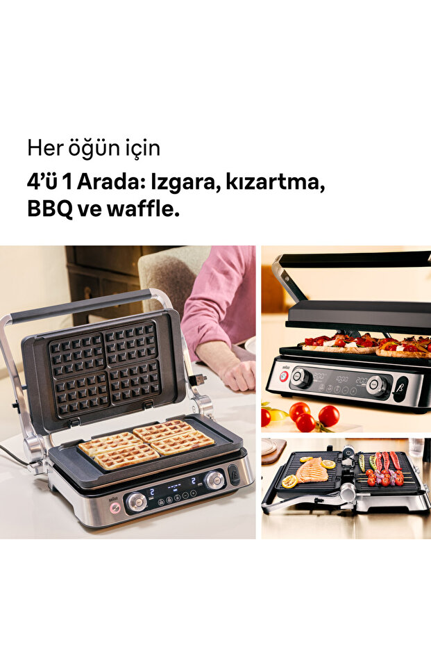Multigrill 9 Pro Cg9167 Siyah / Paslanmaz Çelik - 4