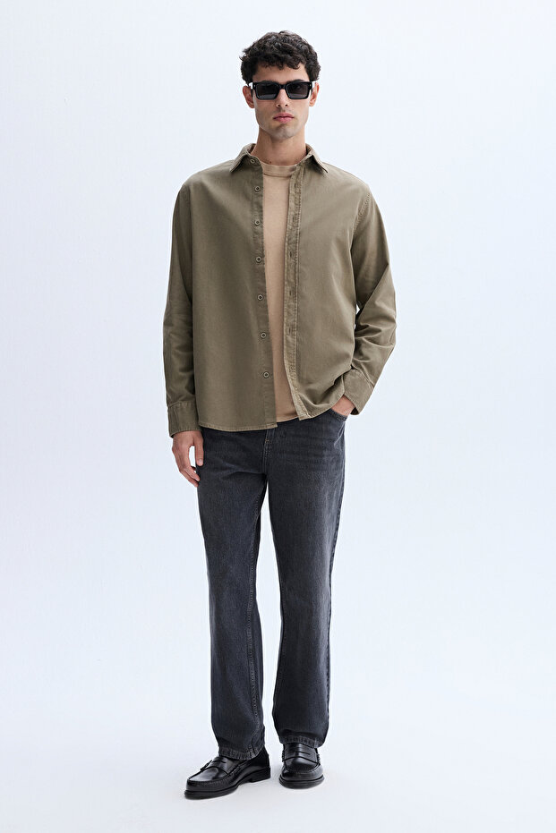 REGULAR FIT UZUN KOLLU GÖMLEK - 3