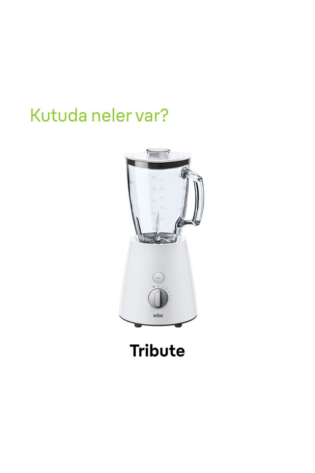 Jb3060whs Tribute 800 W Cam Sürahi Tipi Smoothie Blender - 7