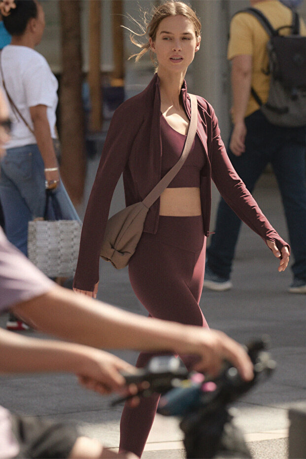 Mini kapitone çapraz askılı çanta - 6