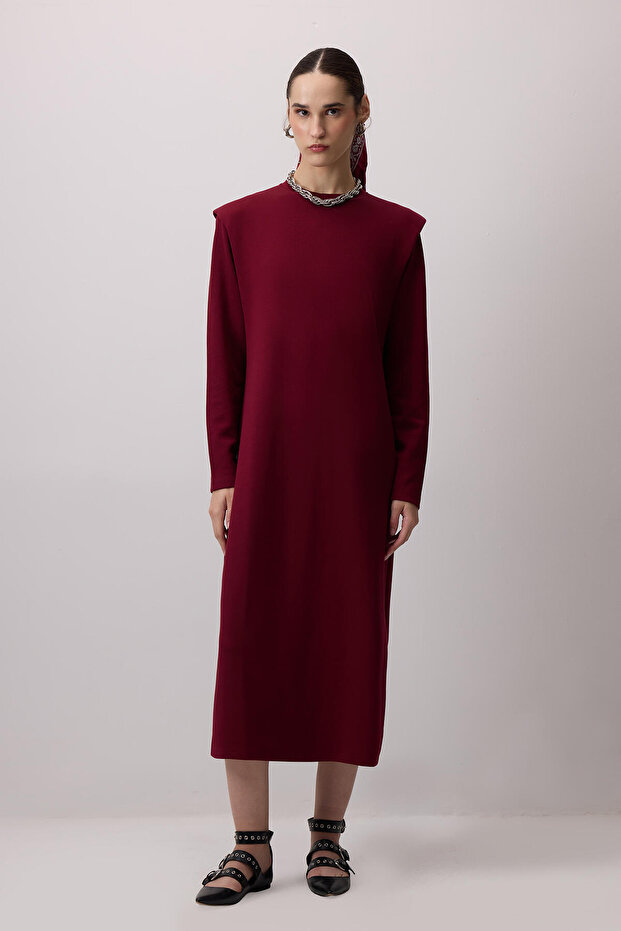 VATKALI BASIC ÖRME ELBİSE - 1