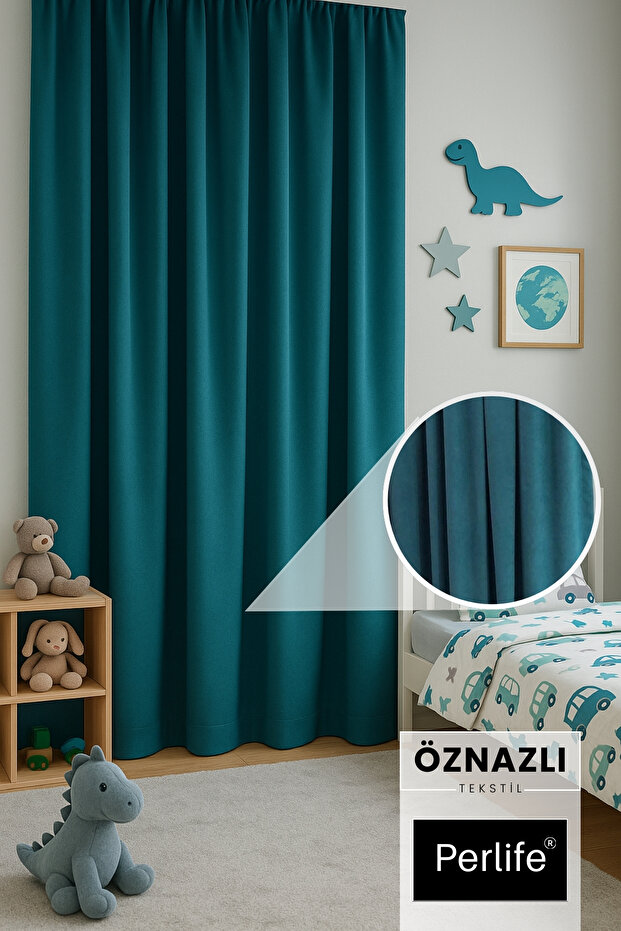 Fonluk Kumaş Pilesiz Perde - 3