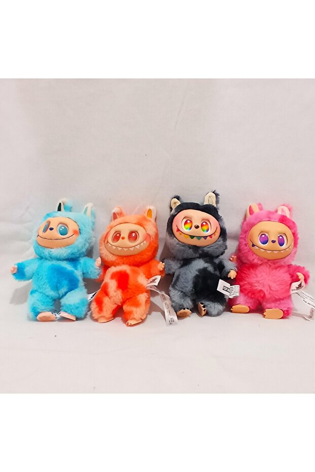 Labubu 6 lı Set Peluş Oyuncak, 6 Peluş Labubu Bir Arada Daha Çok Heyecan - 7