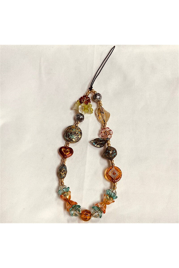 Other Vintage Style Bead Bracelet Wrist Strap Phone Case Keychain Bag Pendant
