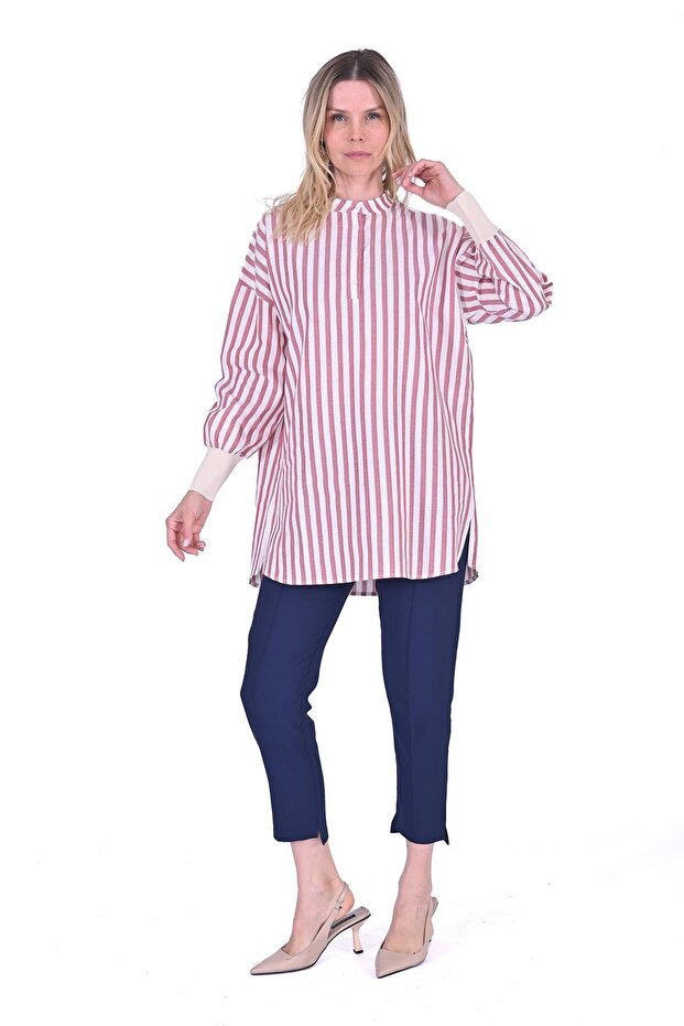 Pamuk tunik EKRU - 2