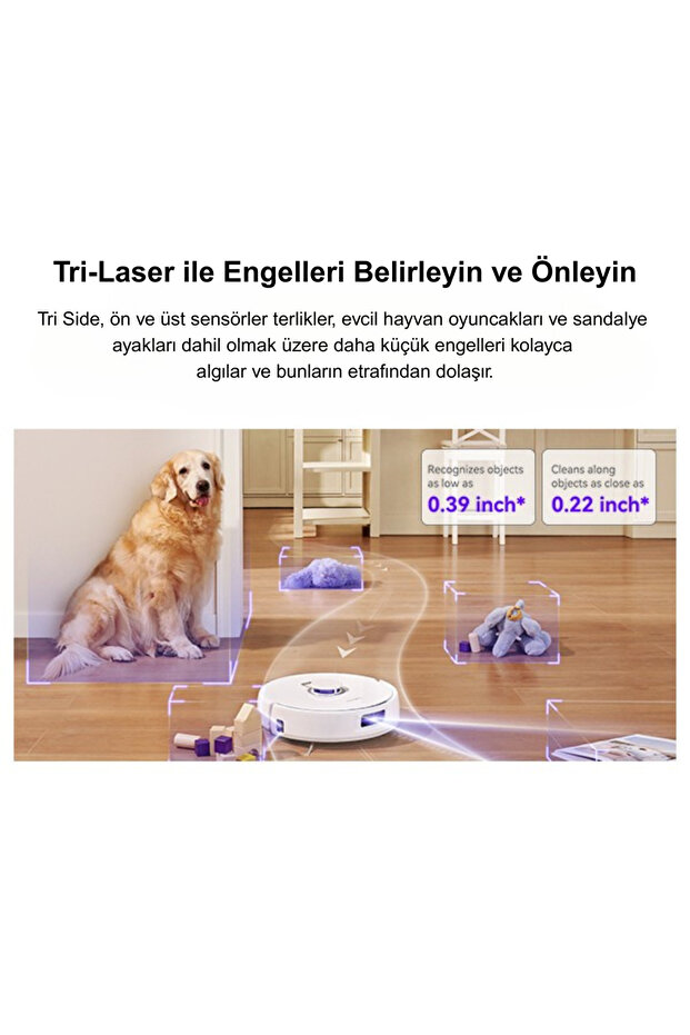 Freo X Plus Akıllı Robot Süpürge Beyaz,7.800PA Emiş Gücü - 5