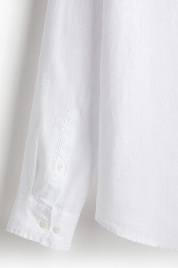 Keten Gömlek Regular Fit - 6