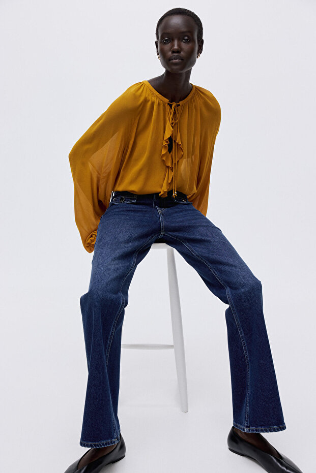 Flared High Jeans - 3