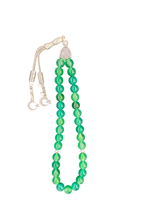 Green Agate Rosary