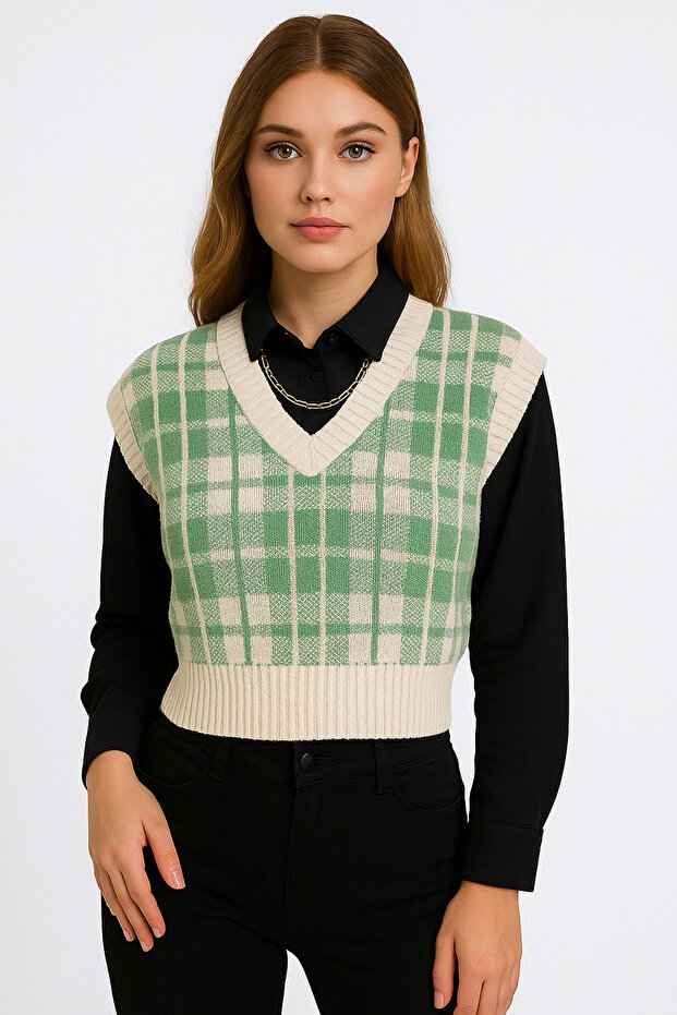 Ekose Crop Süveter 45 Cm - 1