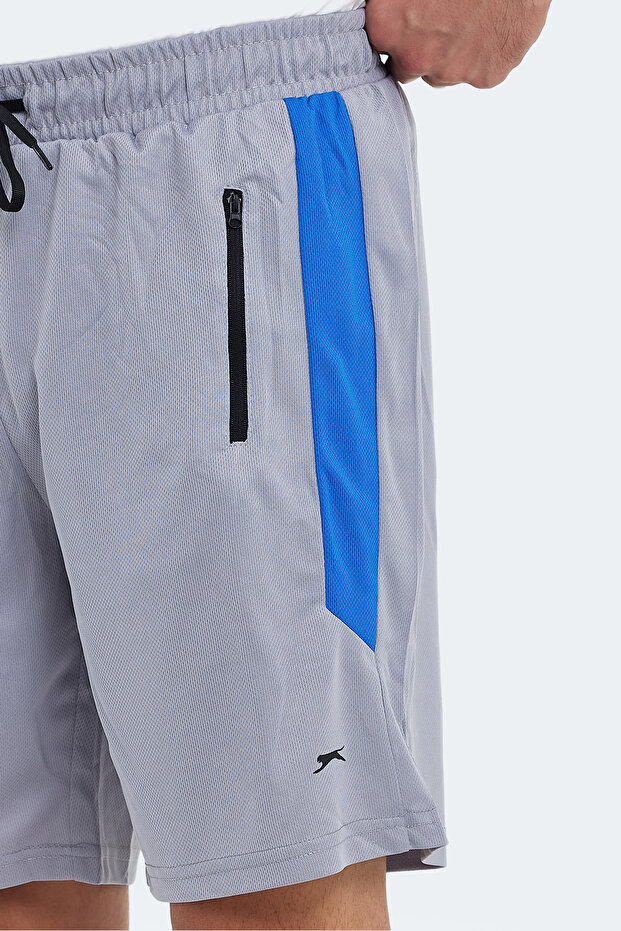 RAKESH 2 li Set Erkek Siyah - Gri Şort - 4