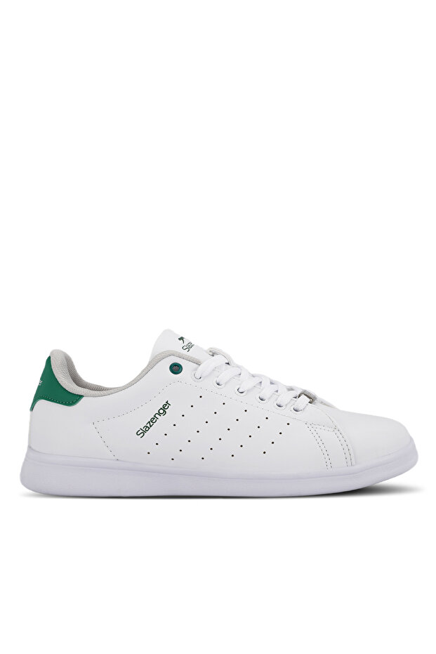 Piano I Men's White / Green Casual Sneakers